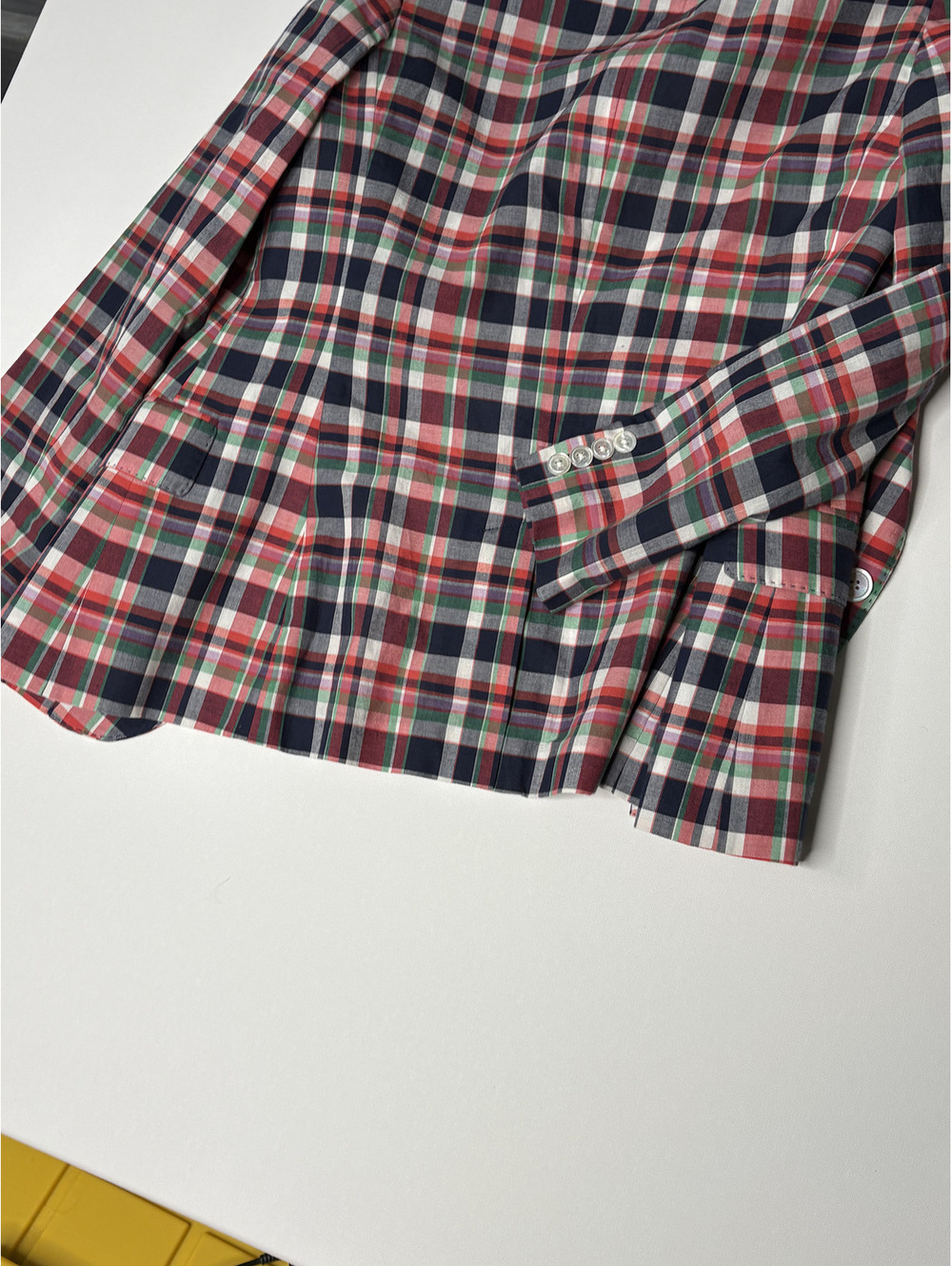 Vintage Polo Ralph Lauren Plaid Blazer & Shorts Suit Set - Picture 8 of 13